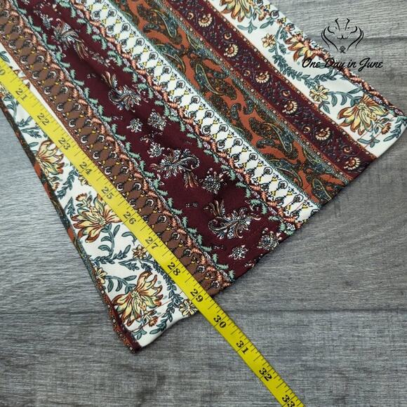 Shosho High Waist Soft Flare Casual Pants Size L - Picture 5 of 6